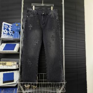 Chrome Hearts Black Cross Denim Jeans 🔥